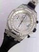 Knockoff Audemars Piguet Watch Silver Case Over The Sky Star Black Leather  (3)_th.jpg
